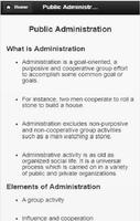 Public Administration 截图 1