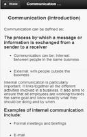 Communication screenshot 1