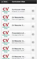 How to write a CV Affiche