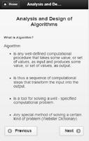 Analysis and Design Algorithms Plakat