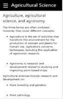 Agricultural science capture d'écran 1