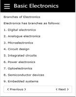 Basic Electronics 스크린샷 1