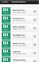 Poster Business communication