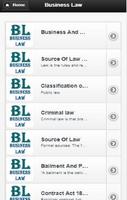 Business law স্ক্রিনশট 3