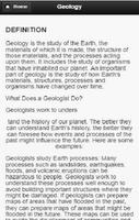 Geology ภาพหน้าจอ 1