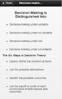 Decision  Making スクリーンショット 1