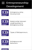 Entrepreneurial development Cartaz