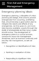 Emergency Management Screenshot 2