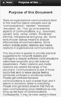 Internal organization communic screenshot 2