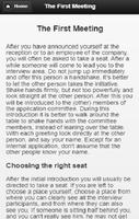 Job interview Essentials screenshot 1