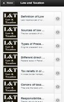 Laws of Taxation Plakat