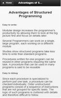 Structured programming screenshot 1