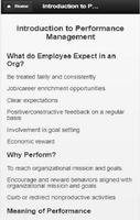 Performance management Screenshot 2