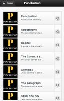 Punctuation Plakat