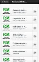 Research Methodology poster