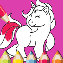 unicorn coloring pages and drawing APK