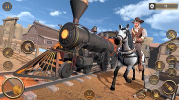 West Cowboy Jeu Gunfighter 3D capture d'écran 1