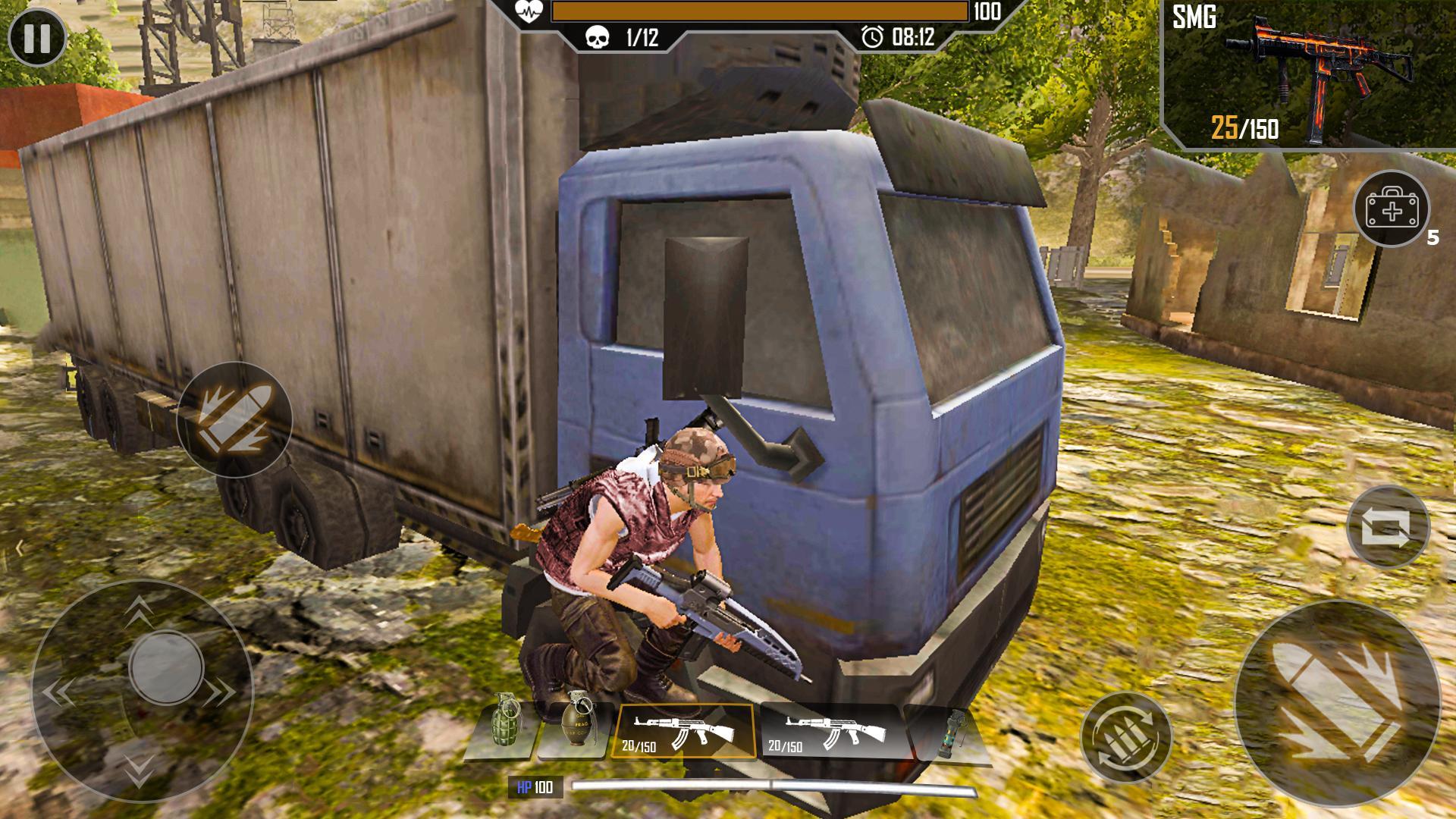 Android용 Squad Survival Battleground Free Fire-Gun Shooting Apk 다운로드