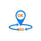 OK360: Track People & Get Help simgesi