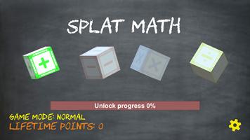 Splat Math Cartaz