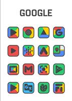 Square Dark - Icon Pack पोस्टर