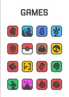 3 Schermata Square Dark - Icon Pack