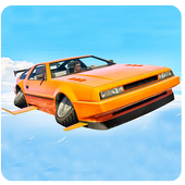 Monster Stunts Fly Cars Racing Simulator Games 19 icon