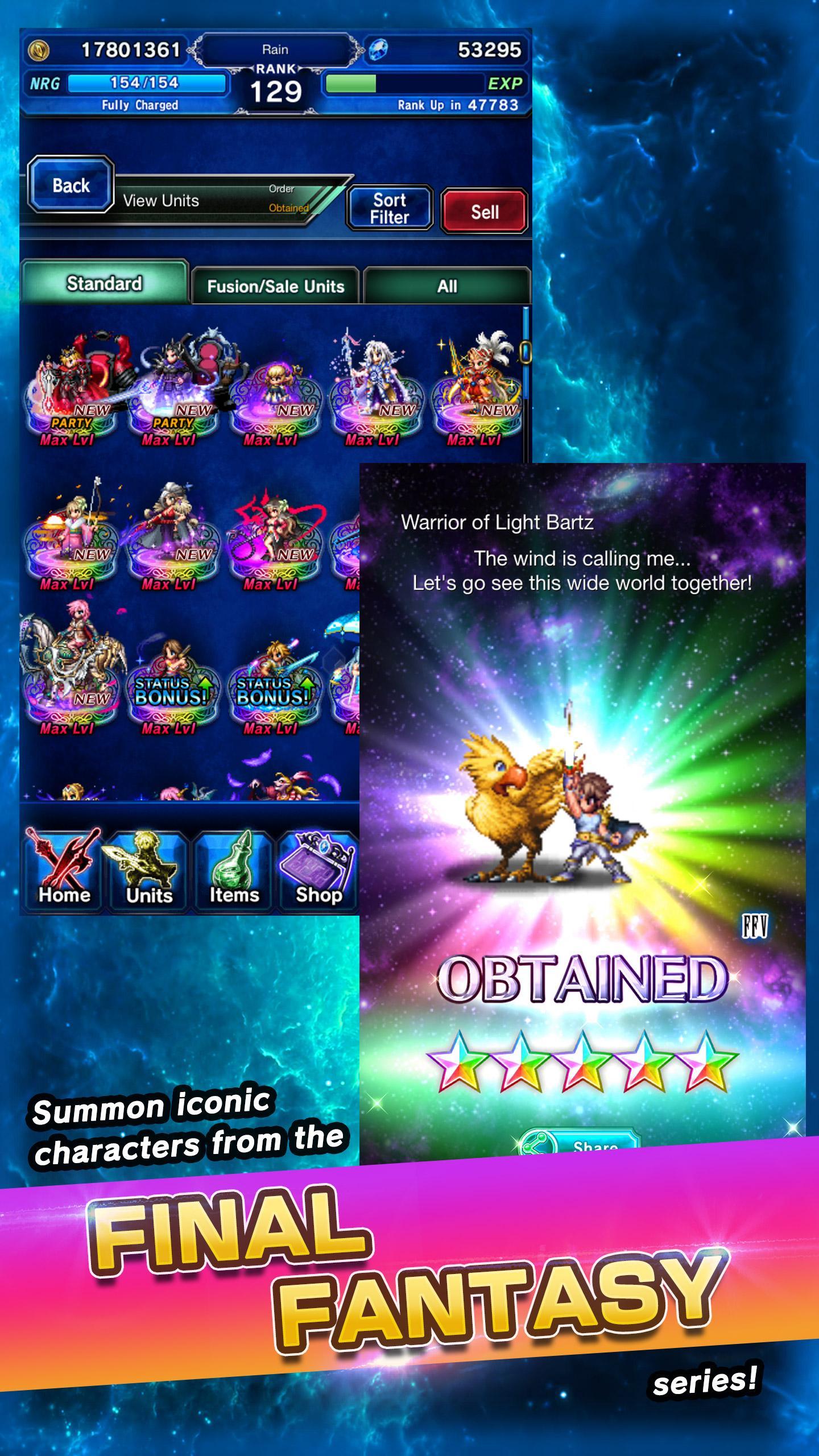 FINAL FANTASY BRAVE EXVIUS APK for Android Download