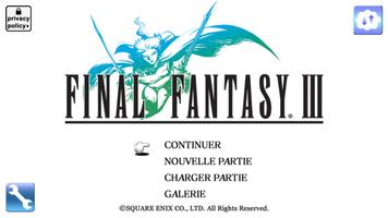FINAL FANTASY III (3D REMAKE) Affiche