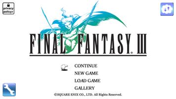 FINAL FANTASY III (3D REMAKE) โปสเตอร์