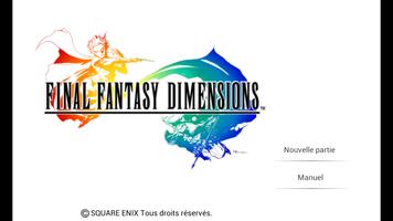 FINAL FANTASY DIMENSIONS Affiche