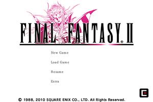 FINAL FANTASY II Plakat