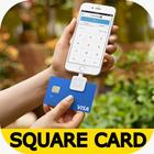 square card reader guide icône