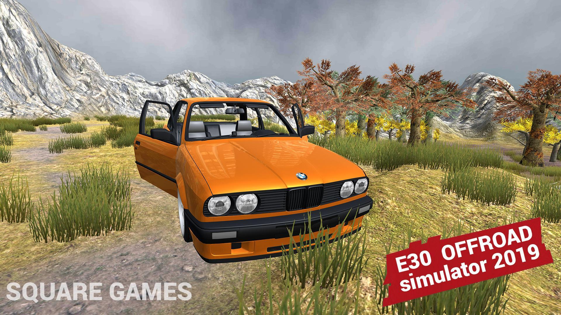 Игра симулятор 99. BMW e30 Offroad. Simulator e30. E30 Drift and modified Simulator. BMW e30 Drift car Simulator.