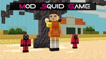 Squid Craft game for Minecraft Affiche
