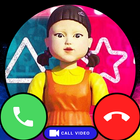 Squid Game Call You - Squid Game Video Call icône