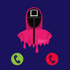 Squid Game Fake Call icon