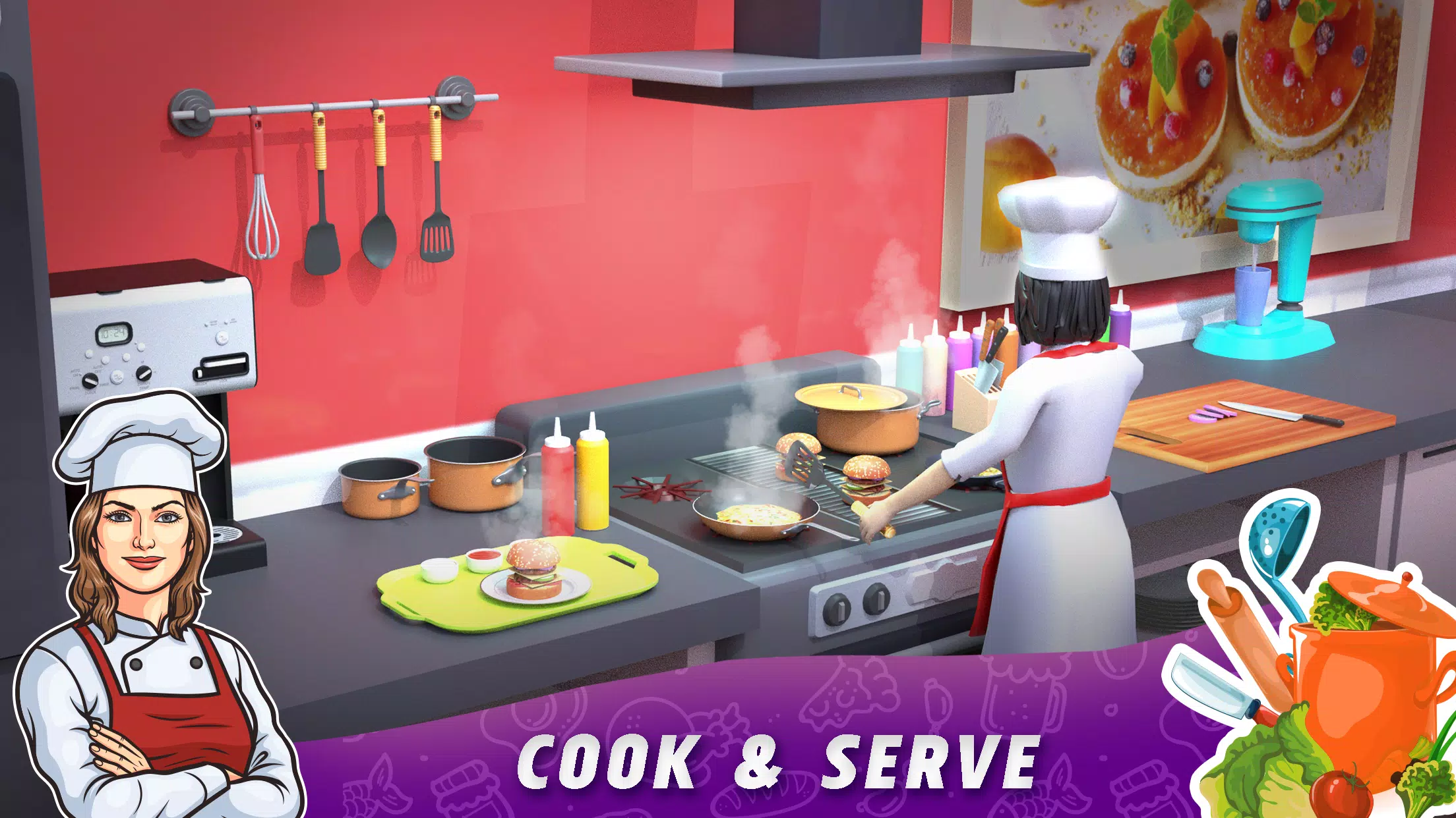 O Jogo de Culinária- Simulação de restaurante - Download do APK para  Android