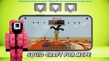 Map Squid Game For Minecraft الملصق