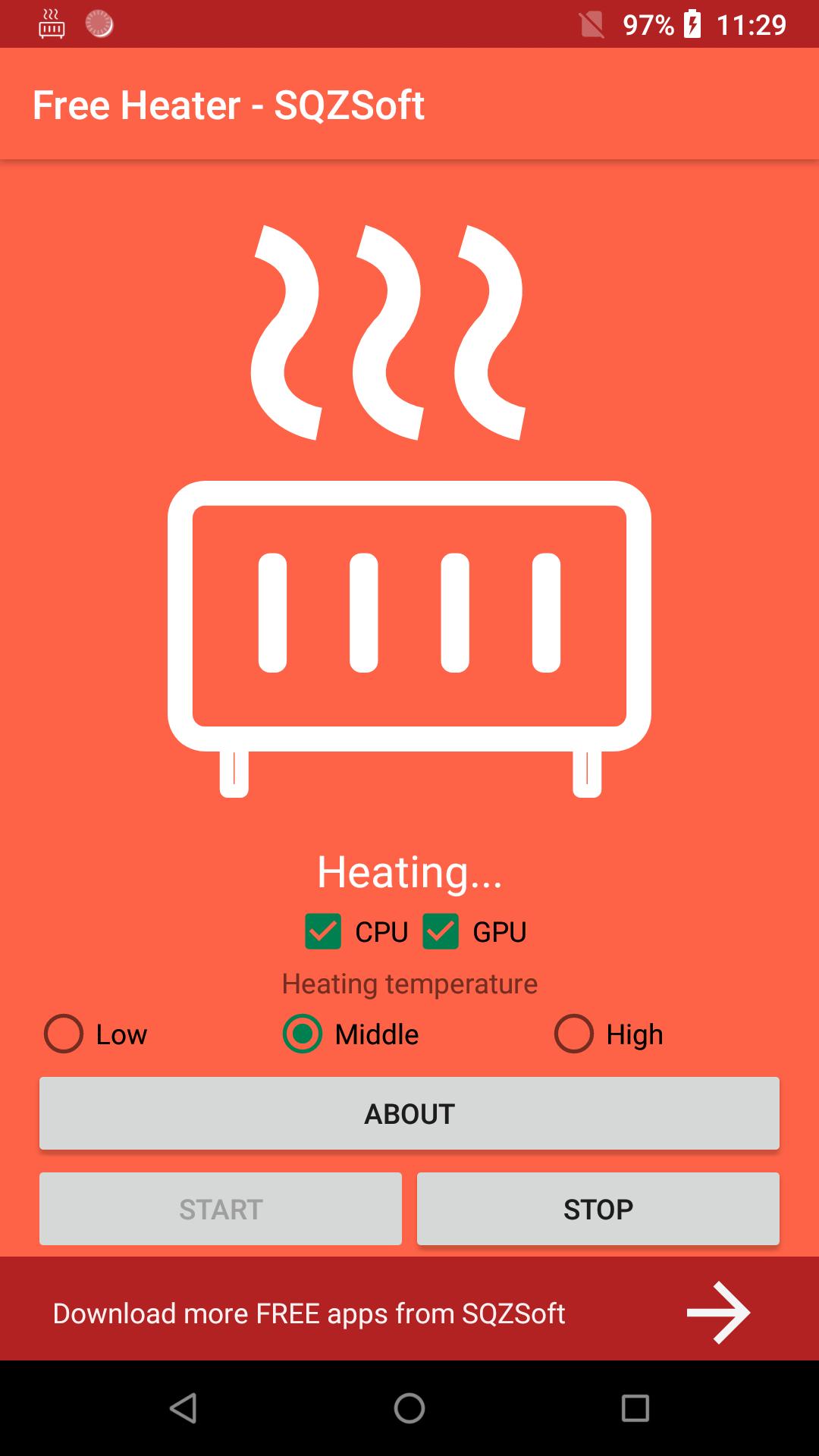 Heater - SQZSoft for Android - APK Download