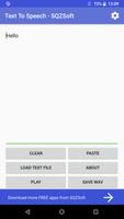 Text To Speech - SQZSoft poster