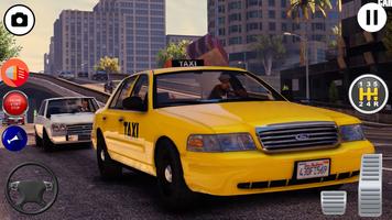 Taxi Simulator 3d : Taxi Game Affiche
