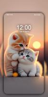 Cute Cat Wallpaper Live HD 4K-poster