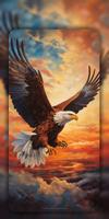 Eagle Wallpaper الملصق