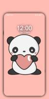 Cute Panda Wallpaper capture d'écran 1