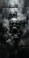 Cool Skull Wallpaper 4K capture d'écran 3