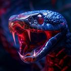 ikon Cool Snake Wallpaper 4K