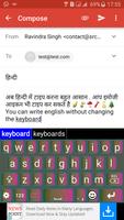 Quick Hindi Keyboard imagem de tela 3