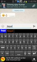 Quick Nepali Keyboard captura de pantalla 1