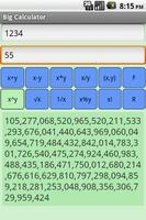 Big Calculator screenshot 1